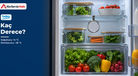 Beko Buzdolabı Kaç Derece Olmalı? Soğutucu ve Dondurucu Ayarı