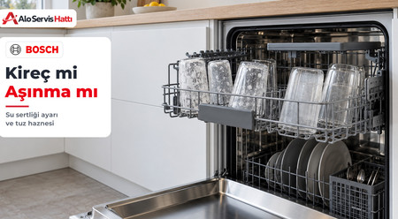 Bosch Bulaşık Makinesinde Kireç Lekesi mi Cam Aşınması mı?