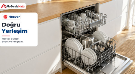 Program Seçmeden Önce Hoover Bulaşık Makinesi Nasıl Doldurulur